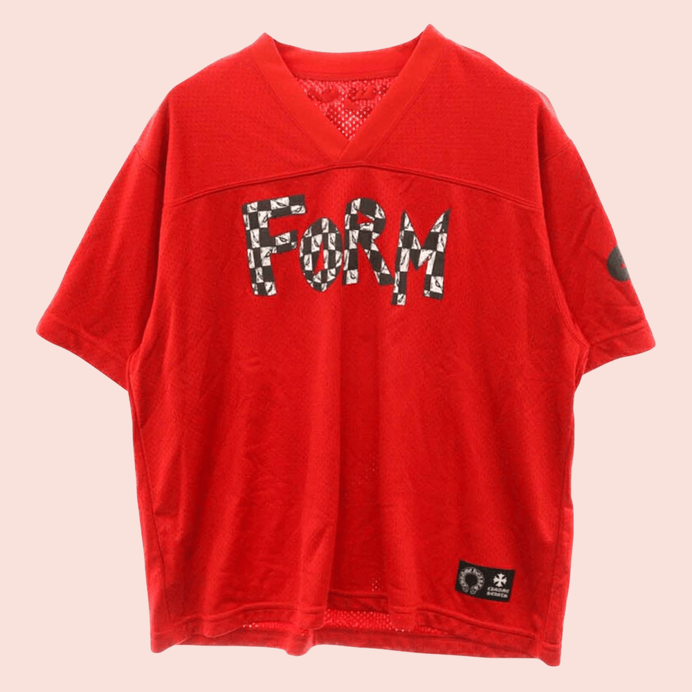 Chrome Hearts Merch FORM With Checkered Jersey T-Shirt Gift For Sports Lover