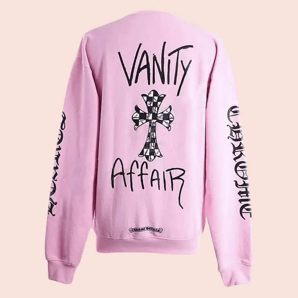 Chrome Hearts Merch Vanity Affair With Cross Emblem Sweatshirt Gift For Him