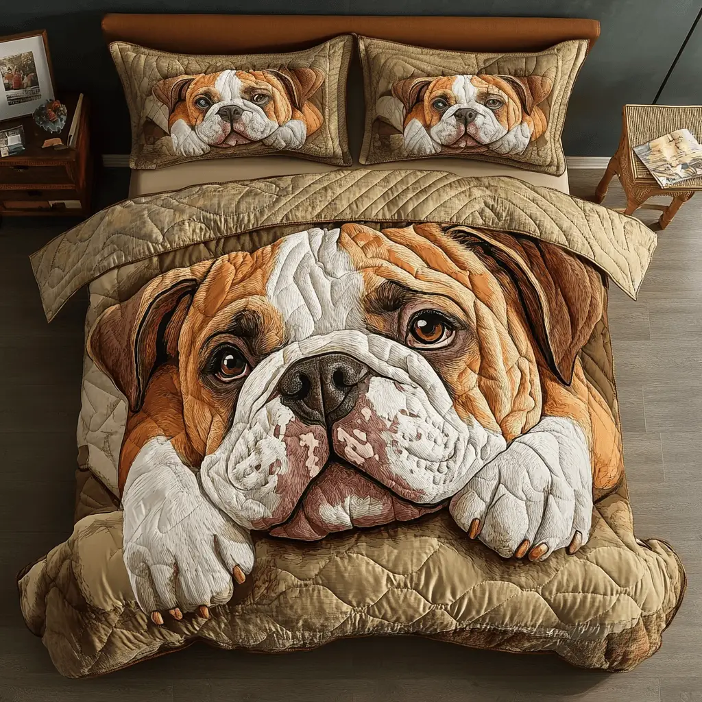Chunky Hug Quilted Bedding Set Perfect Housewarming Gift for a Cozy Bedroom