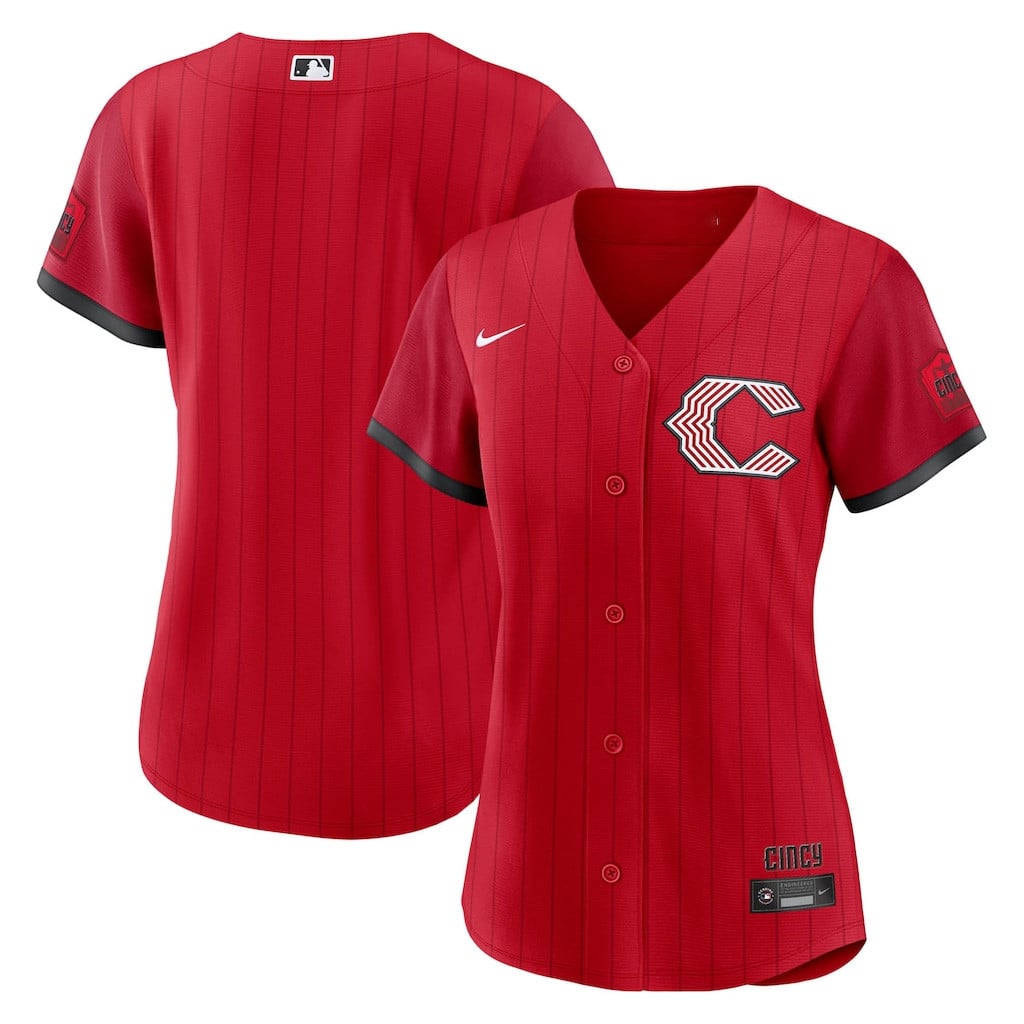 Cincinnati Reds 2026 City Connect Jersey MLB Shop Reds Merch Baseball Lover Gift Ideas For Her
