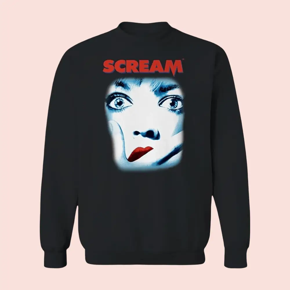 Cinemark Scream 7 Merch Scream Movie Sweatshirt Cool Gifts For Horror Fans