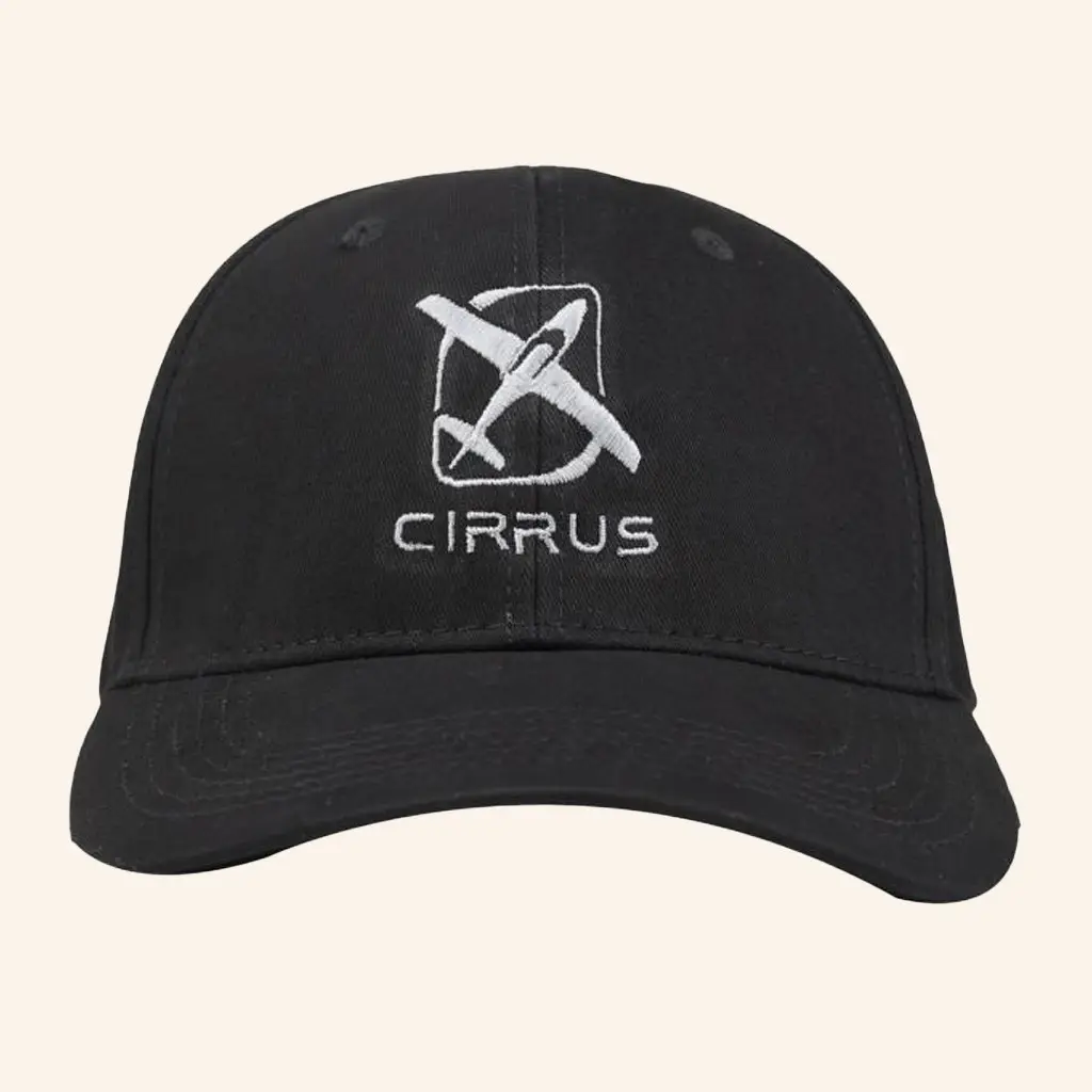 Cirrus Aircraft Merch No Button Pilot Embroidered Hat Gifs For Dad -WearandDecor