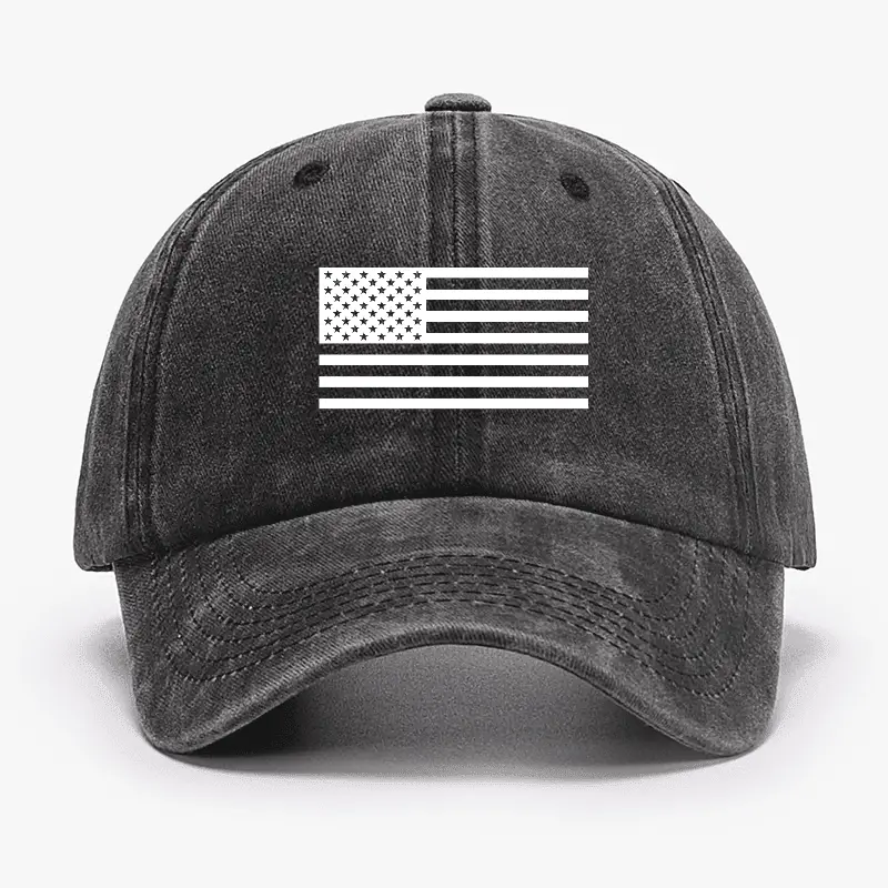 Classic American Flag Print For Men Cap Humorous T-Shirt for Men – Sarcastic Graphic Tee