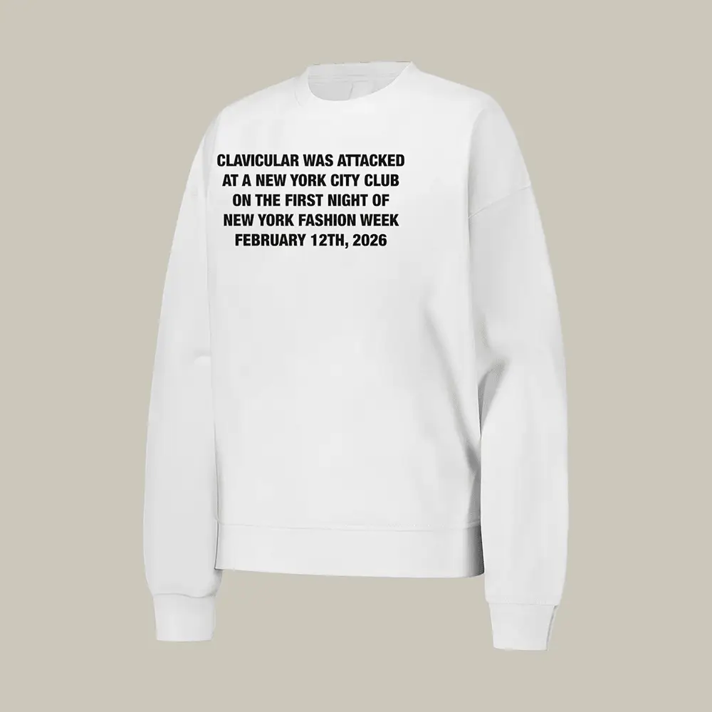 Clavicular Was Attacked At A New York City Club Sweatshirt Clavicular Merch Trendy Clothing