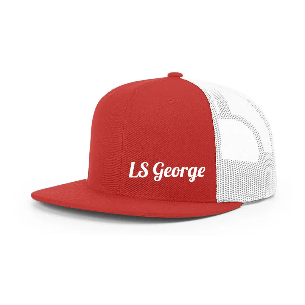 Cleetus McFarland Merch LS George Red Trucker Snapback Hat Gifts For Boyfriend - Wear&Decor