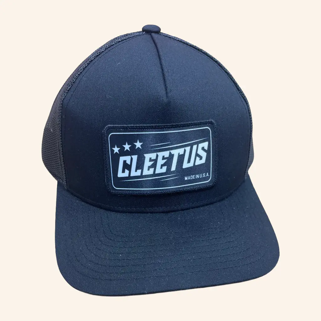 Cleetus McFarland Merch Machine Cleetus Embroidered Trucker Hat Xmas Gifts For Father - Wear&Decor