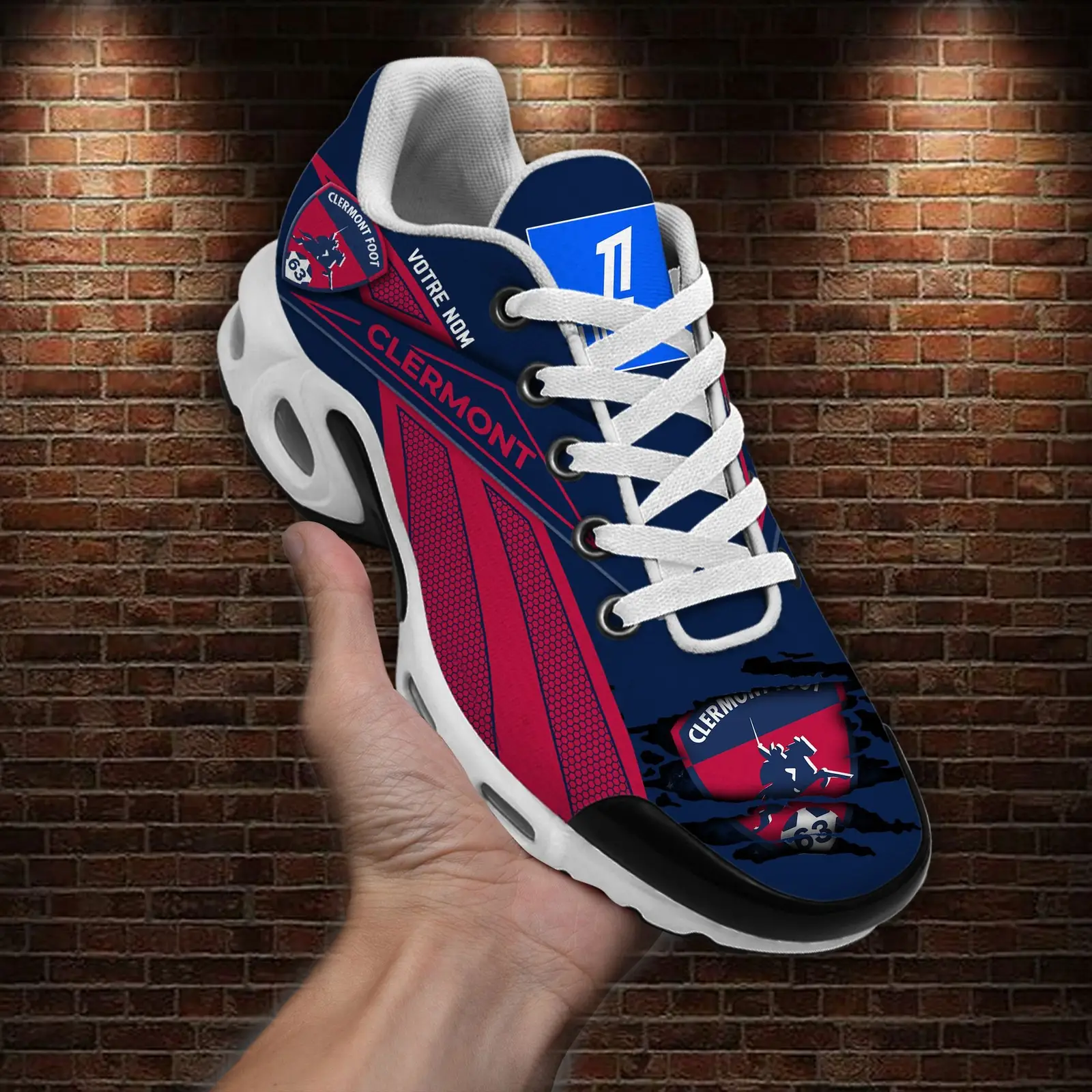 Clermont Foot Auvergne 63 Air Max Plus Shoes Sneakers For Men And Women