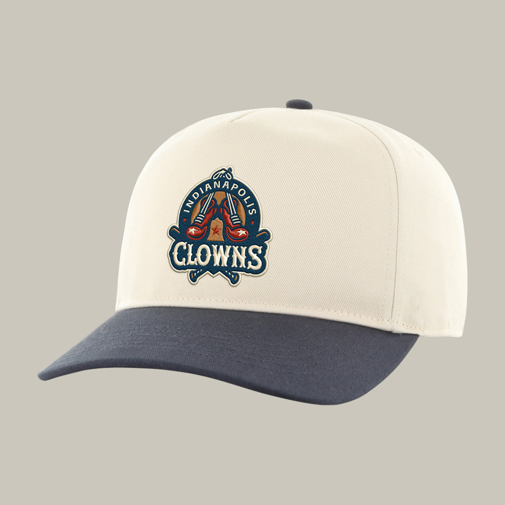 Clowns 47 Brand Primary Logo Two Tone Hat Savannah Bananas Baseball Cap Present For Him Clowns 47 Brand Primary Logo Two Tone Hat Savannah Bananas Baseball Cap Present For Him - Image 1