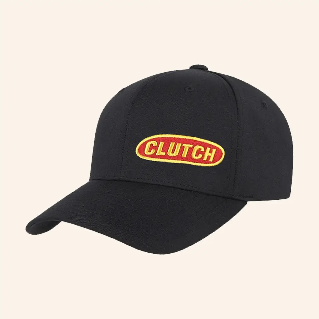 Clutch Merch Oval Logo Hat Embroidered Oval Logo Hat Present For Husband - WearandDecor