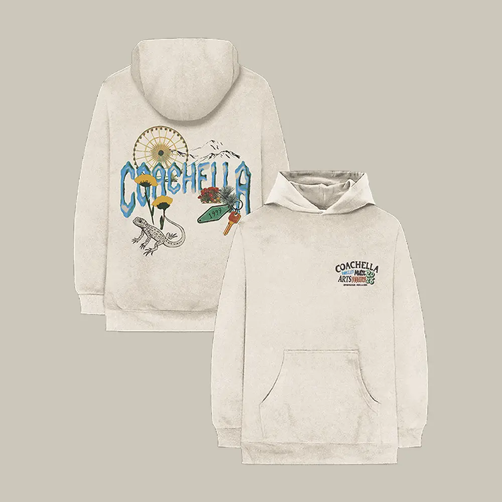Coachella 2026 Merch Desert Icons 2026 Hoodie Music Apparel Present For Best Friends