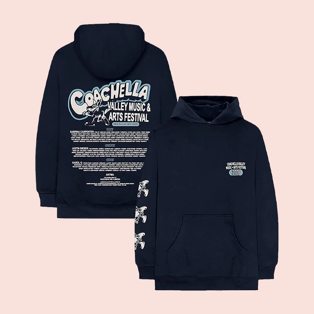 Coachella Merch Desert Dog 2026 Lineup Hoodie Gift For Love Music