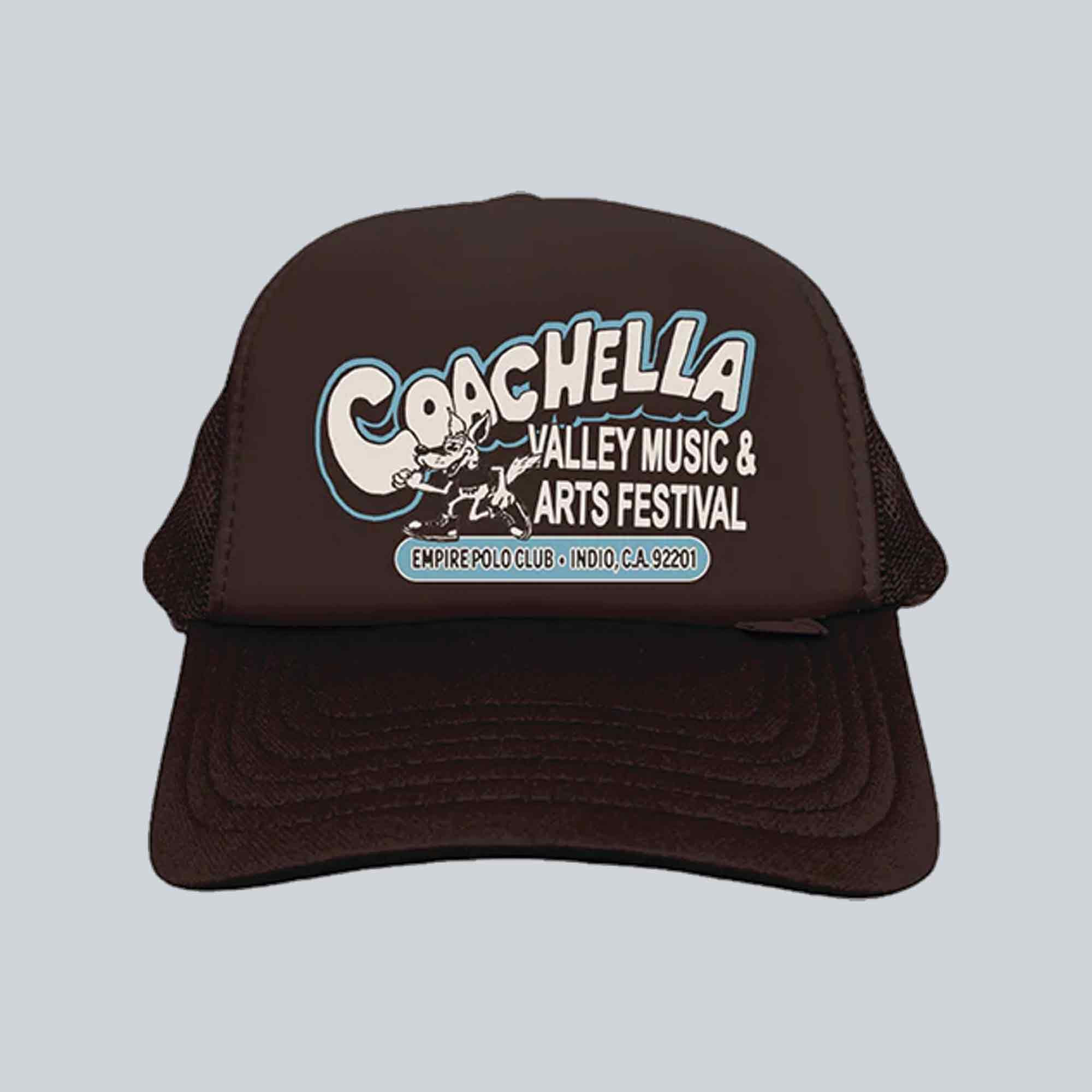Coachella Merch Desert Dog Trucker Hat Music Festival Gifts For Festival Lovers