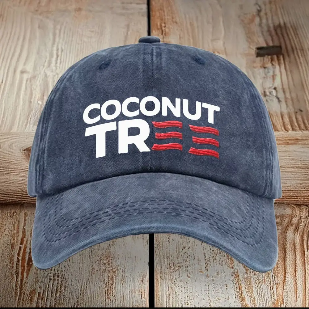 Coconut Tree Hat Kamala Harris For President Hat Democrat Merch Gifts For Her Coconut Tree Hat Kamala Harris For President Hat Democrat Merch Gifts For Her - Image 1