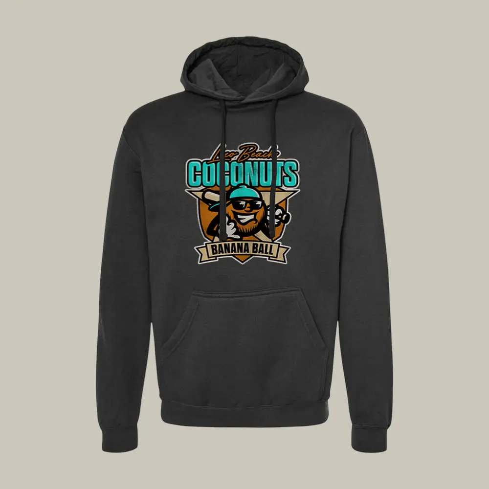Coconuts Classic Badge Hoodie Loco Beach Coconuts Banana Ball Hooded Sweatshirt Coconuts Classic Badge Hoodie Loco Beach Coconuts Banana Ball Hooded Sweatshirt - Image 1