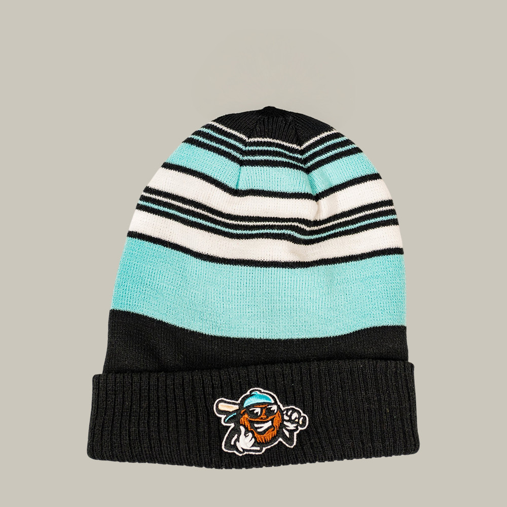 Coconuts Classic Striped Beanie Savannah Bananas Baseball Merch Cool Gift For Fans