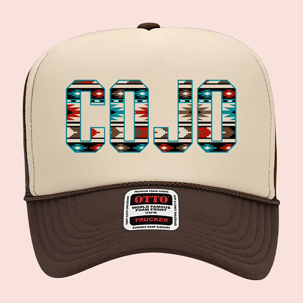 Cody Johnson Merch Aztec COJO Trucker Hat Cody Johnson Tour Merchandise Gifts For Music Fans