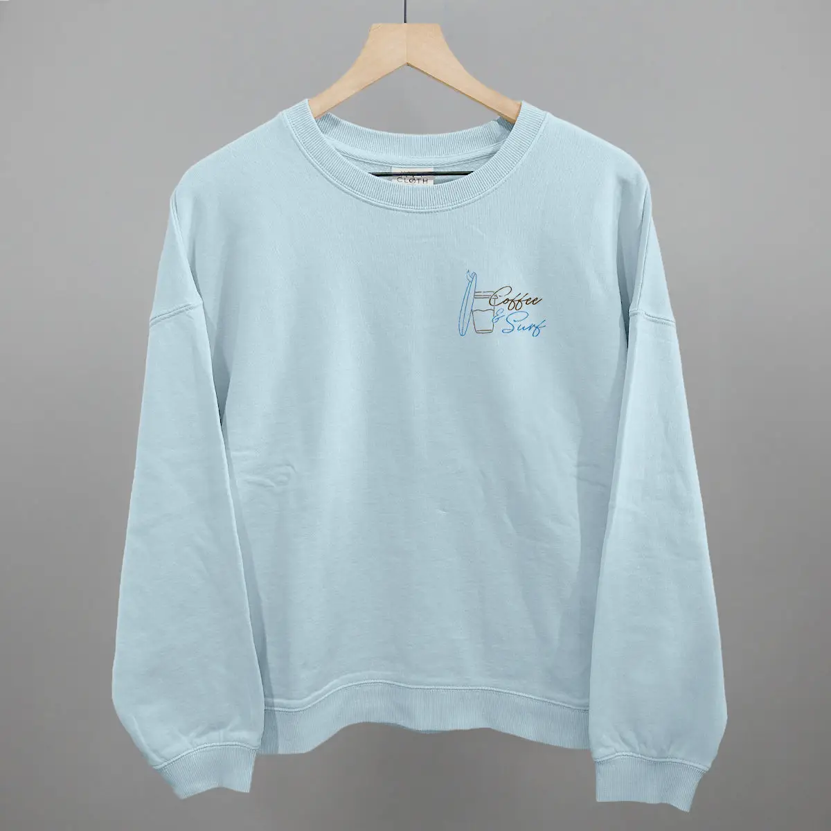 Coffee And Surf Lifestyle Sweatshirt Generic Sub Idea Clothing Gifts For Teens