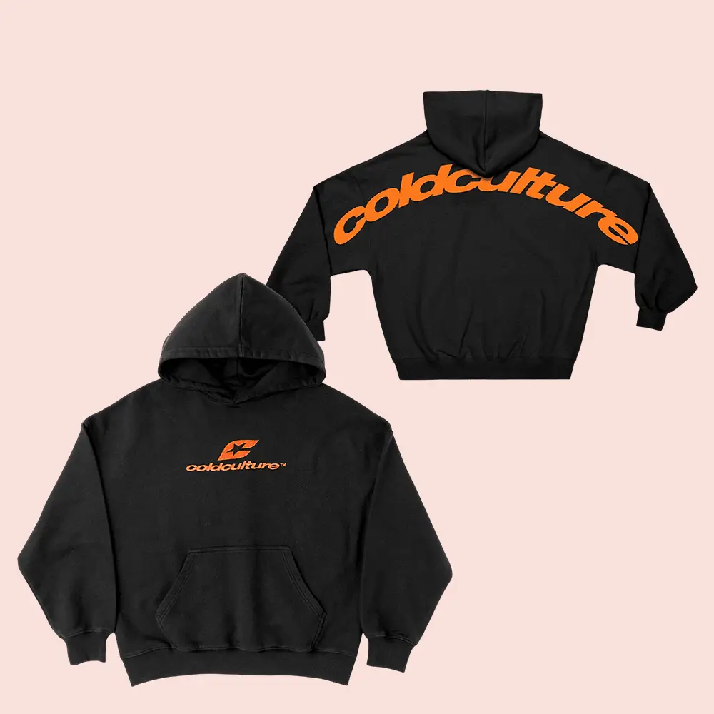 Cold Culture Hoodie Curved Hoodie Black Cold Culture Worldwide Merch Gifts For Him