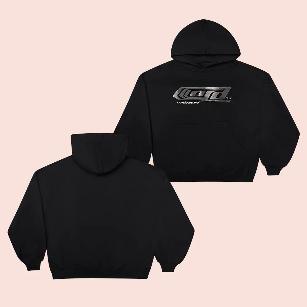 Cold Culture Hoodie Steel Hoodie Black Cold Culture Clothing Gifts For Boyfriend