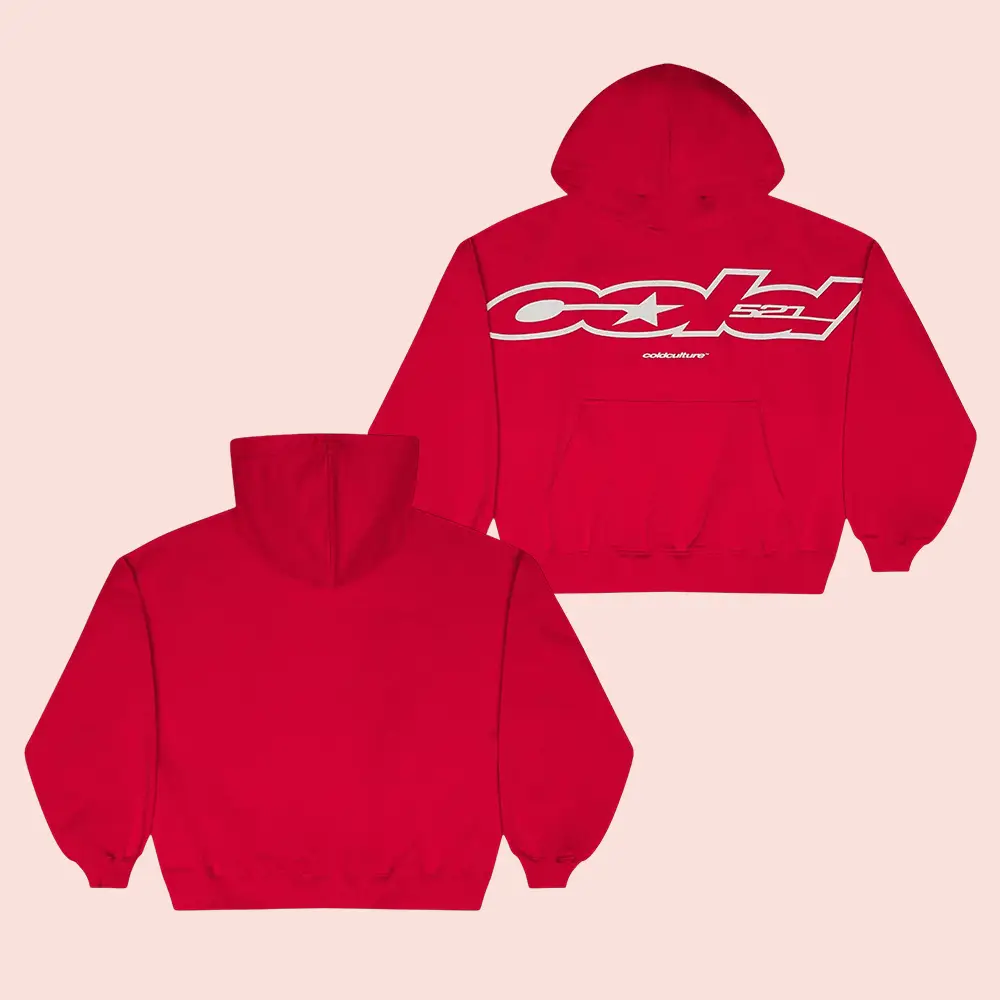 Cold Culture Hoodies Cold 521 Hoodie Red Cold Culture Clothing Gifts Ideas For Friends