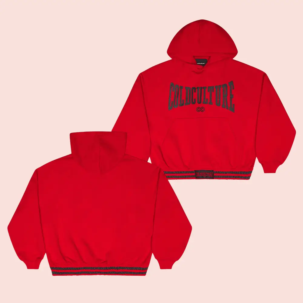 Cold Culture Hoodies Rage In The Ring Hoodie Red Cold Culture Clothing Present For Friends