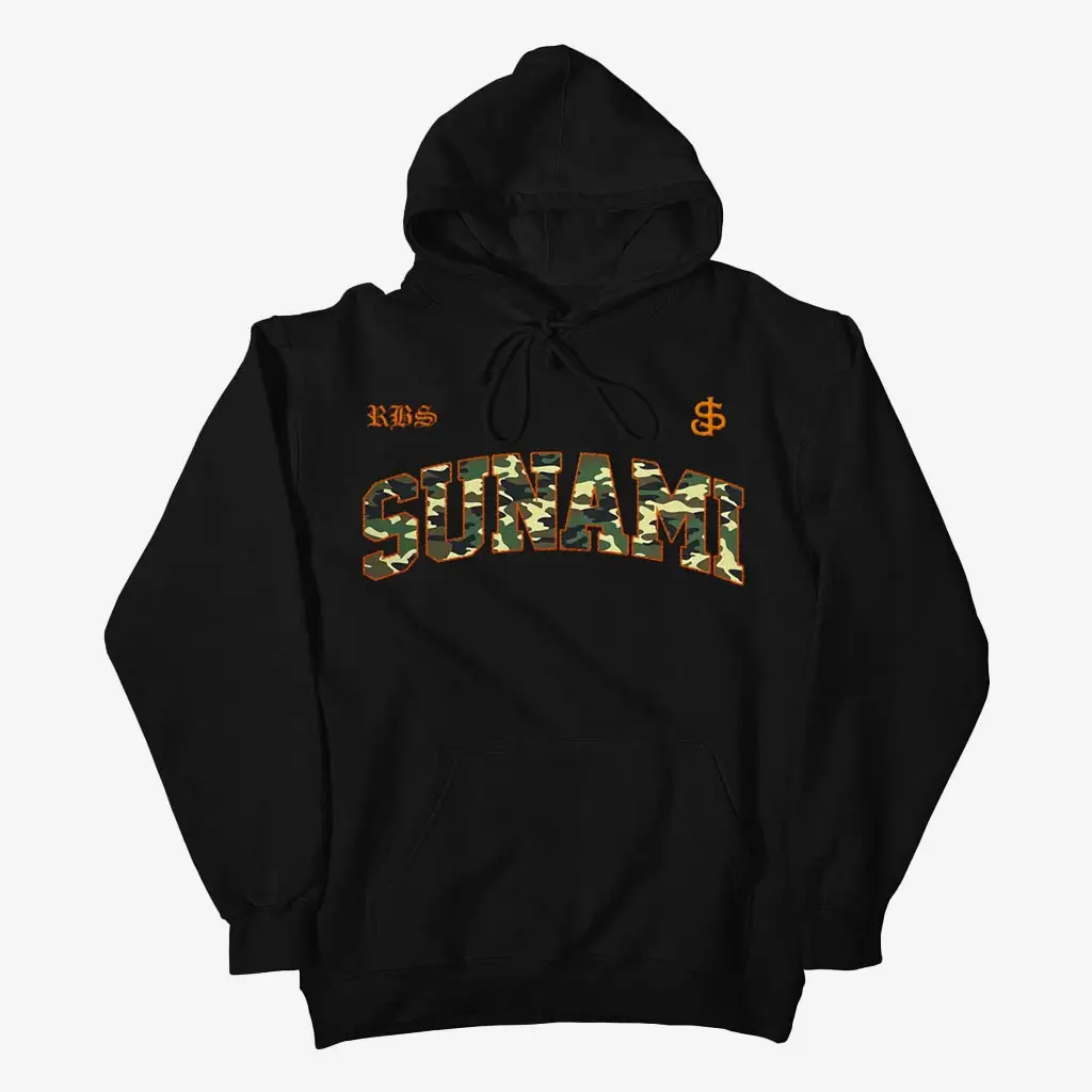 Cold Cuts Merch Sunami Varsity Hoodie Music Band Hooded Sweatshirt Music Fan Gifts