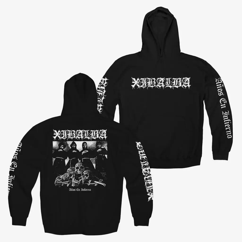 Cold Cuts Merch Xibalba Skull Pile Hoodie Anos En Infierno Hoodie Unique Gifts For Enthusiasts