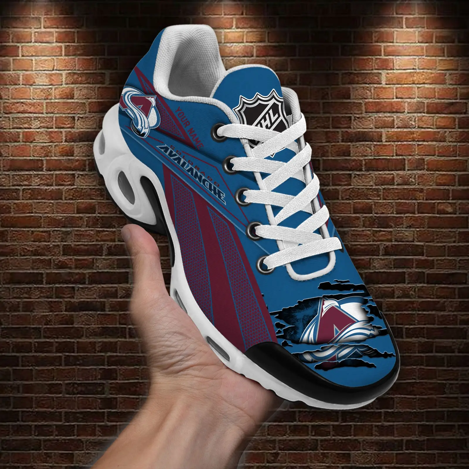 Colorado Avalanche Air Max Plus Shoes Sneakers For Men And Women Colorado Avalanche Air Max Plus Shoes Sneakers For Men And Women - Image 1