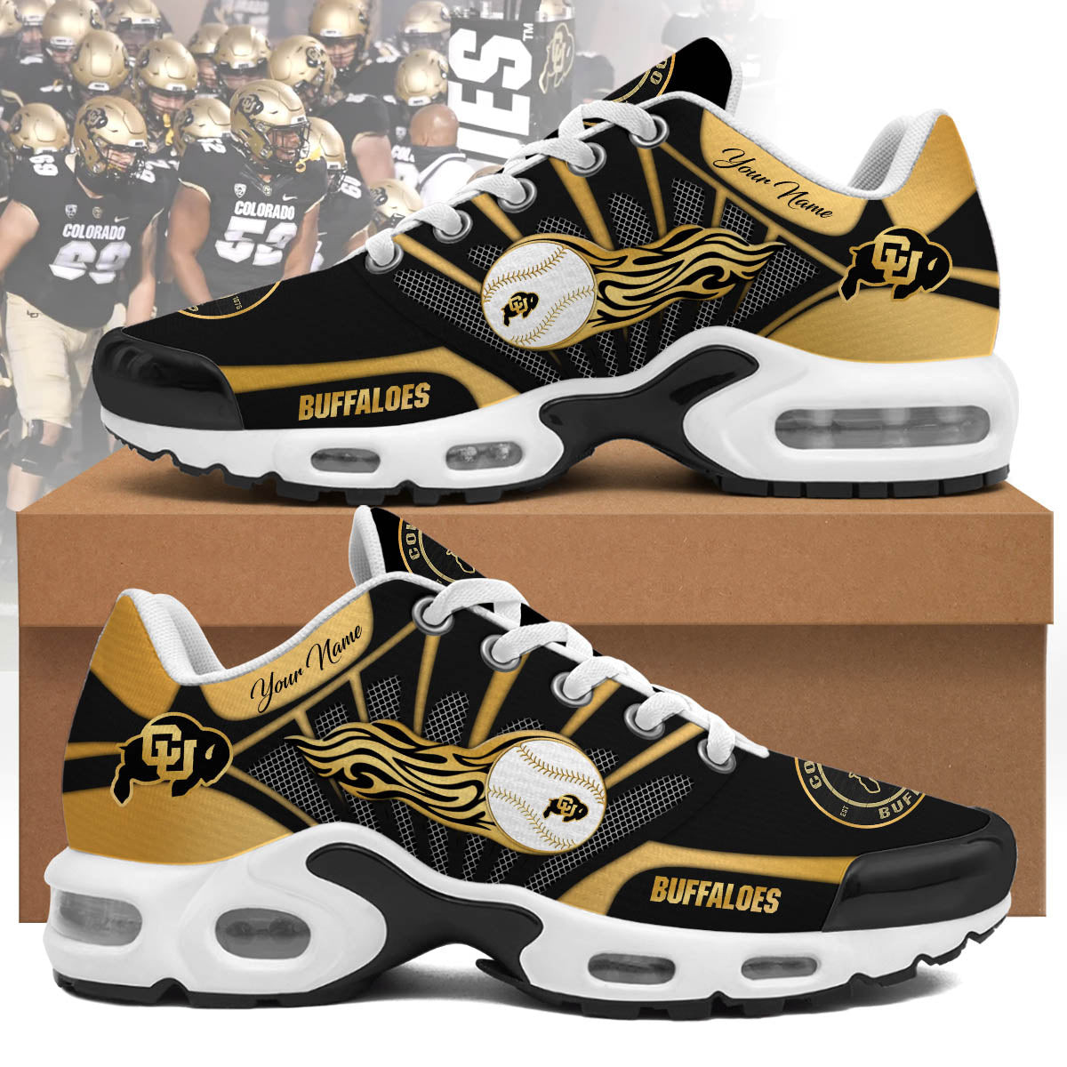 Colorado Buffaloes Sport Shoes