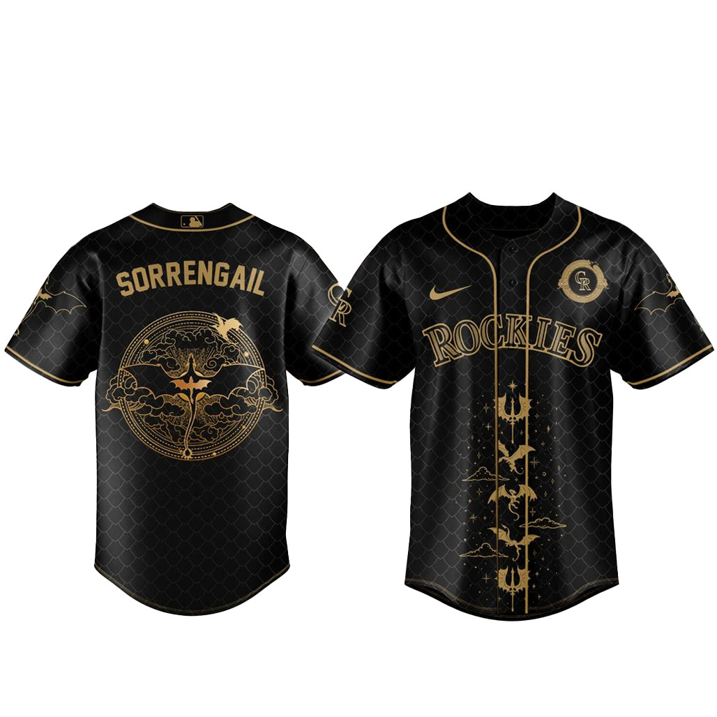 Colorado Rockies x Fourth Wing Night 2026 Baseball Jersey