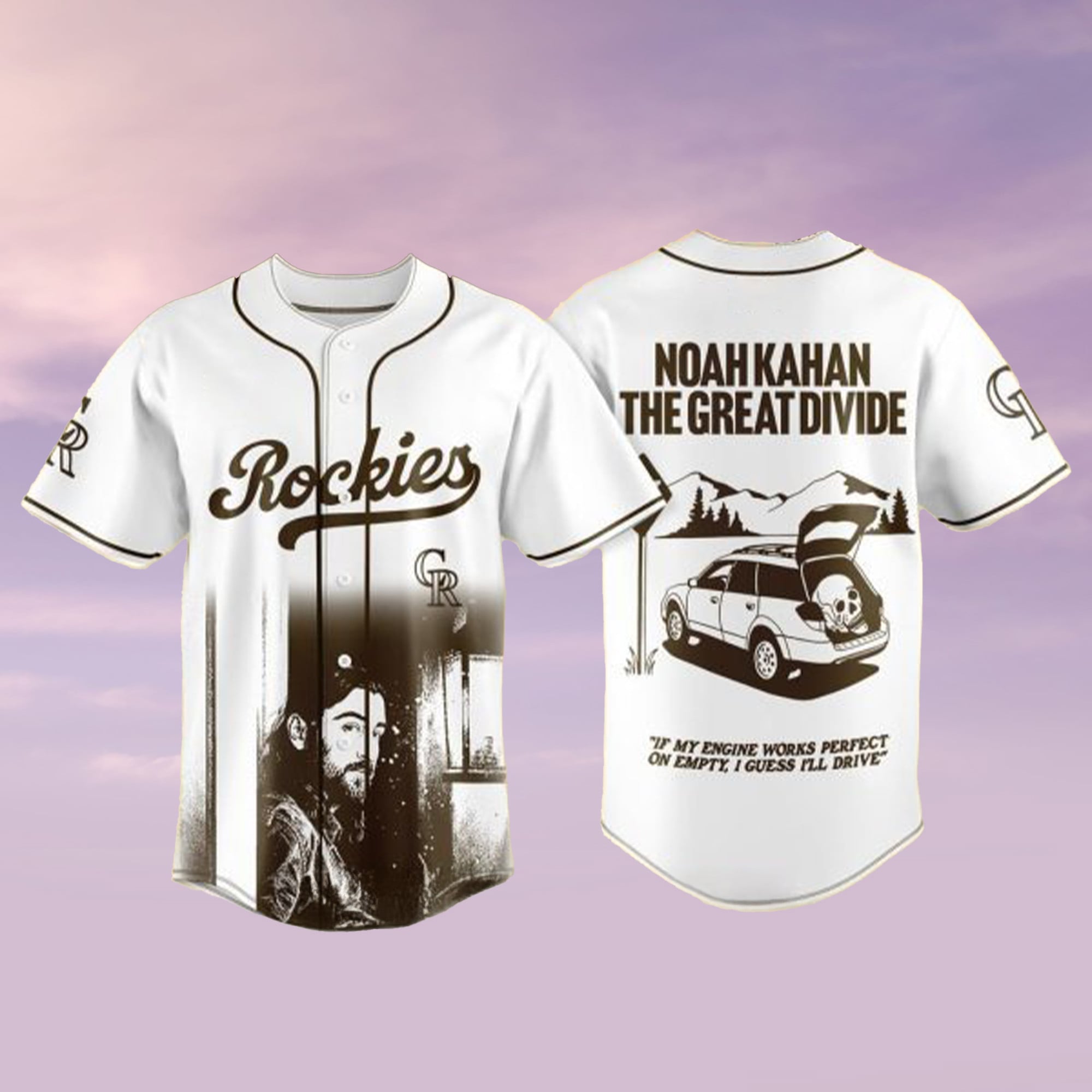 Colorado Rockies x Noah Kahan The Great Divide Jersey Tour 2026 Clothes Gift For Fan Colorado Rockies x Noah Kahan The Great Divide Jersey Tour 2026 Clothes Gift For Fan - Image 1