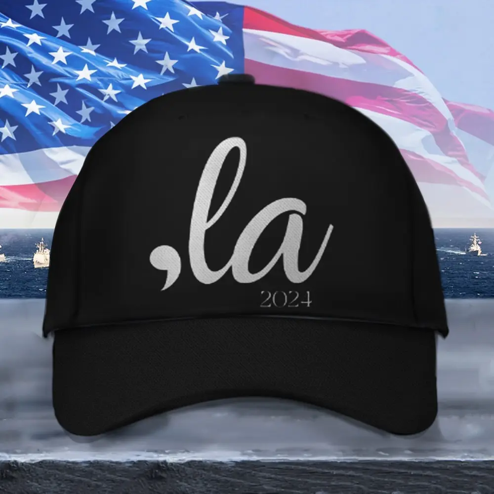 Comma La For Kamala Harris 2024 Hat Harris Walz 2024 Supporters Hat Gifts For Dad