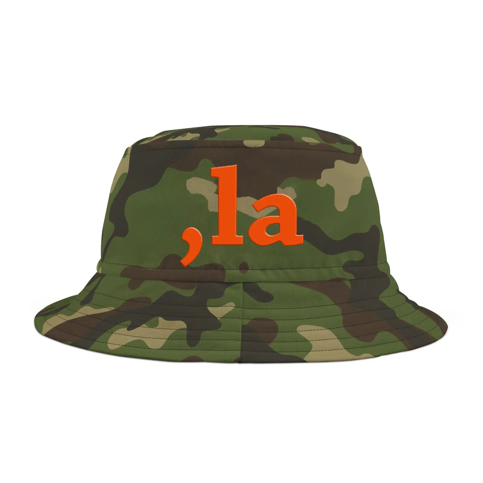 Comma La ,la Camouflage Midwest Dad Bucket Hat Harris Walz Campaign 2024 Camo Merch Comma La ,la Camouflage Midwest Dad Bucket Hat Harris Walz Campaign 2024 Camo Merch - Image 1
