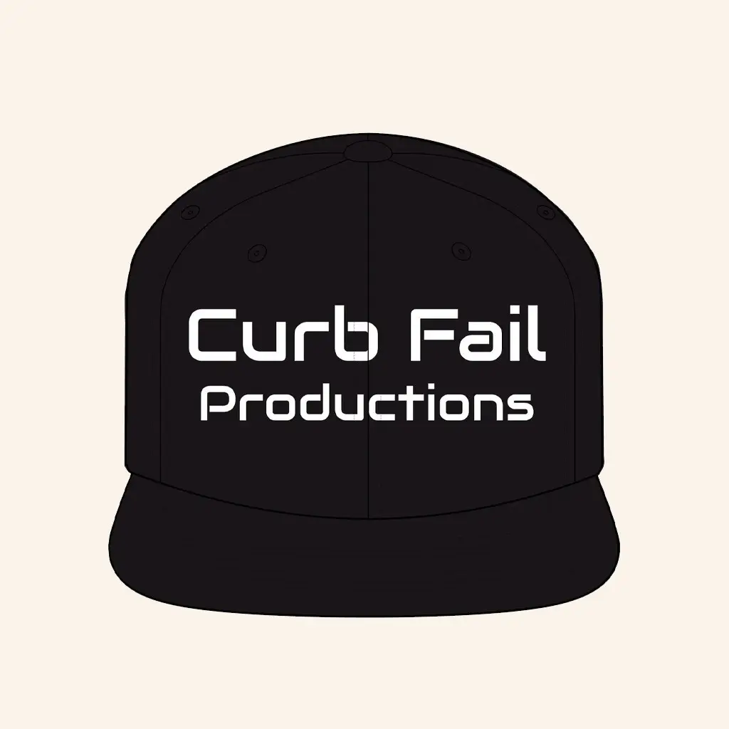 Common X Podcast Merch Curb Fail Productions Snapback Hat Embroidered Gifts For Father - Wear&Decor