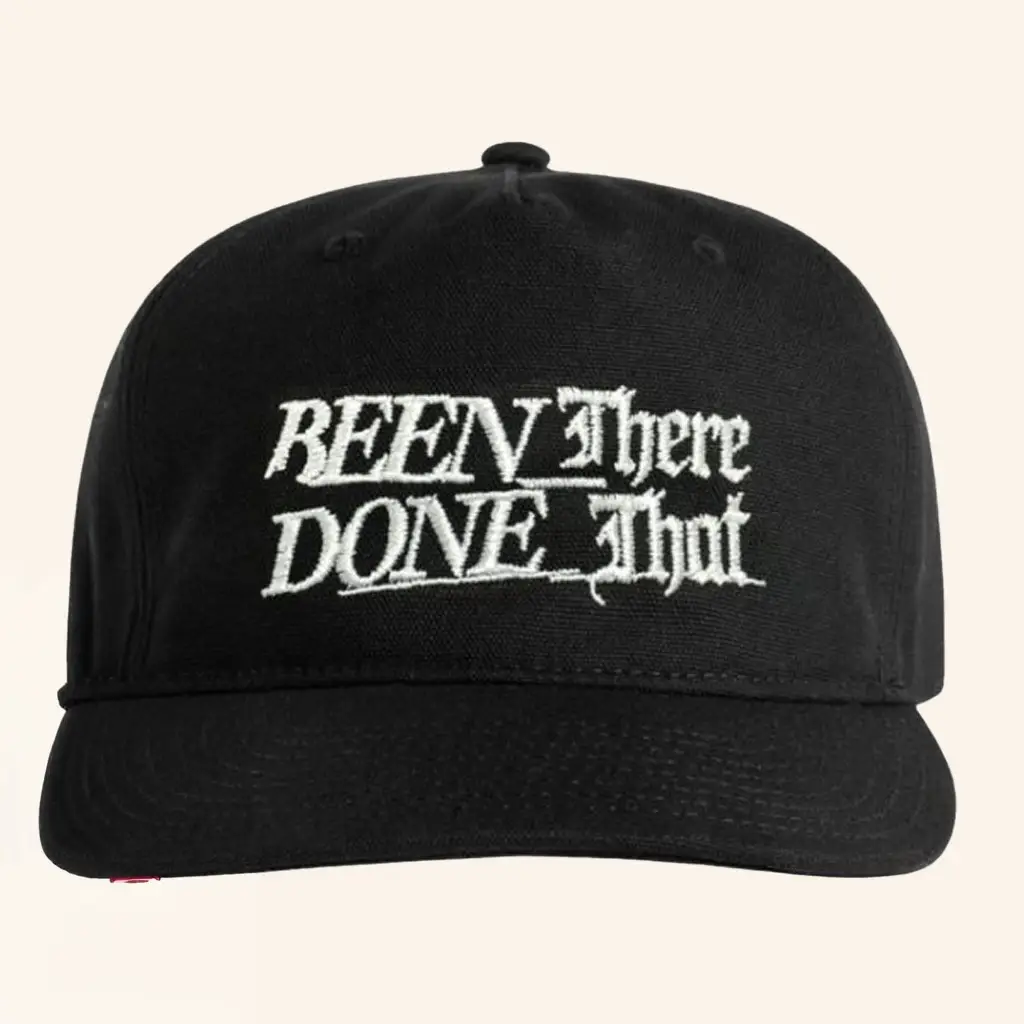 Complex Merch Robert Glasper X Jeff StapleBeen There Done That Embroidered Hat Fans Gifts -WearandDecor