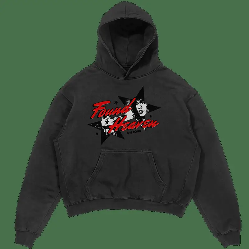 Conan Gray Merch Retro Found Heaven On Tour Hoodie Conan Gray Concert Tour Merchandise