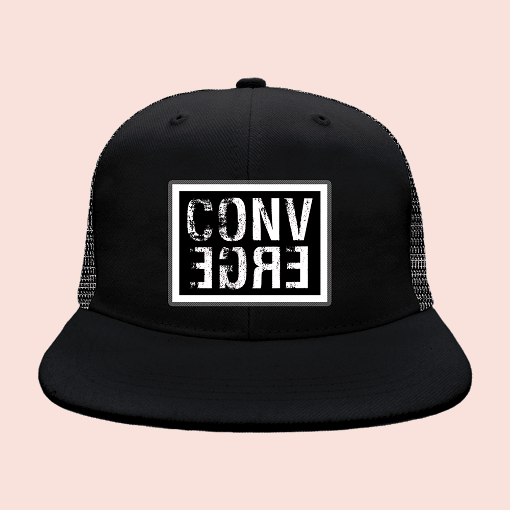 Converge Merch Horizontal Logo Trucker Hat Converge Tour Merch Best Gifts For Metalcore Fans