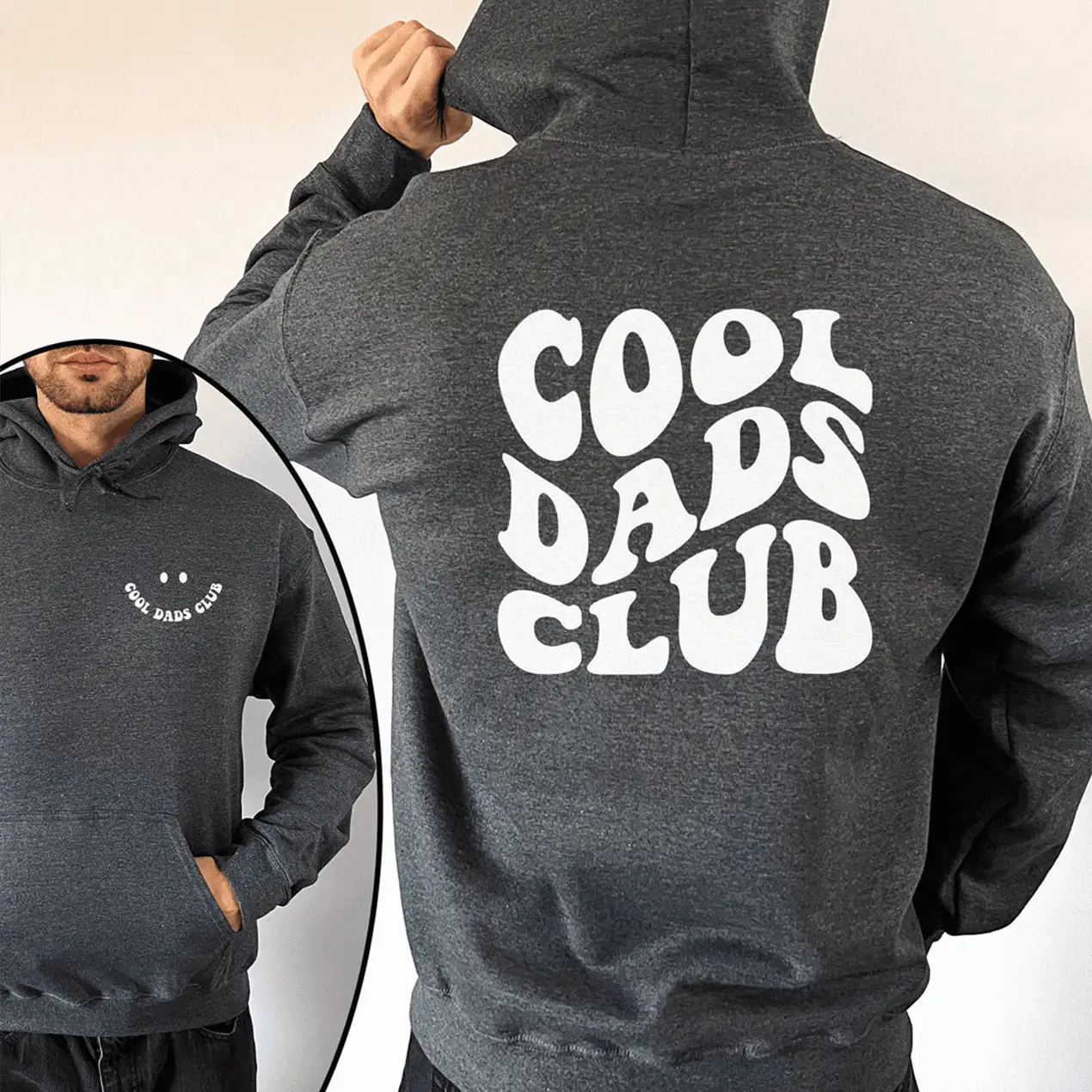 Cool Dads Club Hoodie Groovy Father's Day Clothing Best Gifts For New Dad