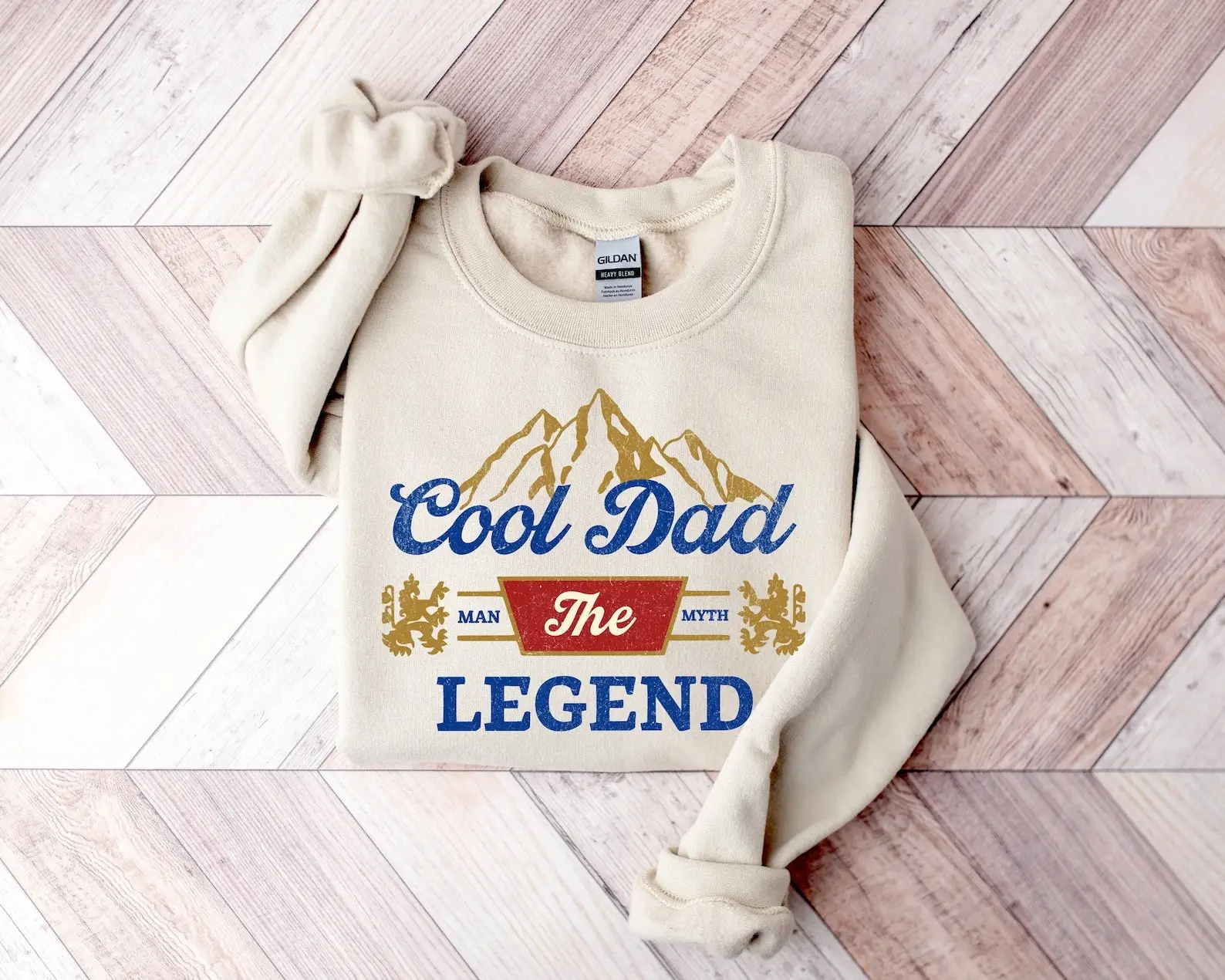 Cool Dads Sweatshirt The Man The Myth The Legend Sweatshirt Father's Day Gifts Ideas Cool Dads Sweatshirt The Man The Myth The Legend Sweatshirt Father's Day Gifts Ideas - Image 1