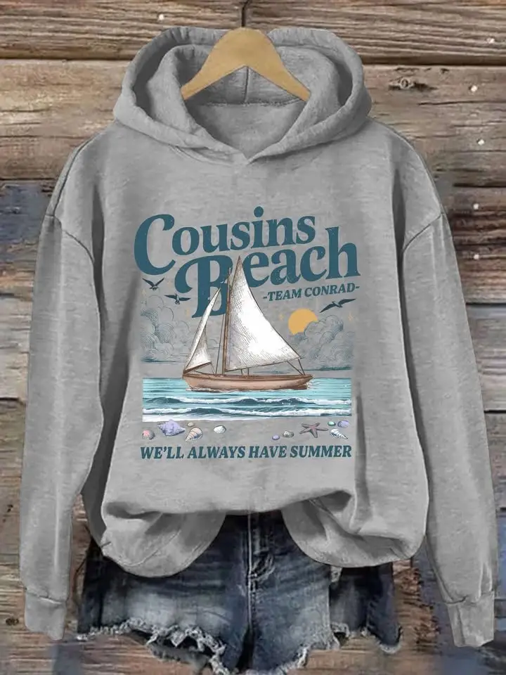 Cousins Beach Hoodie Wel'l Always Have Summer Hoodie Team Conrad Merch Gifts For Her