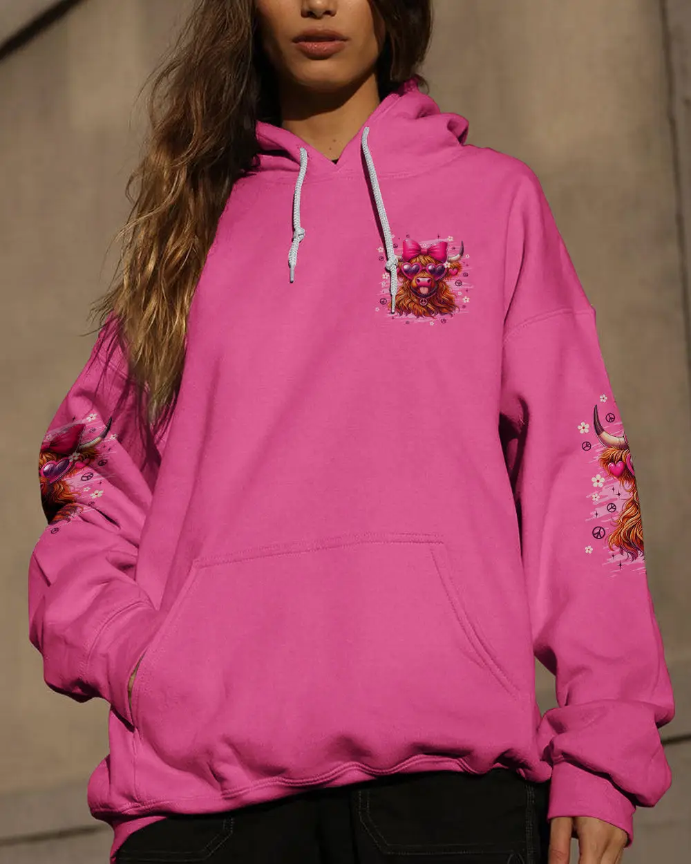 Cow Apparently I Have An Attitude Hoodie Sassy Cow With Pink Bow Heart Sunglasses Gift For Wife