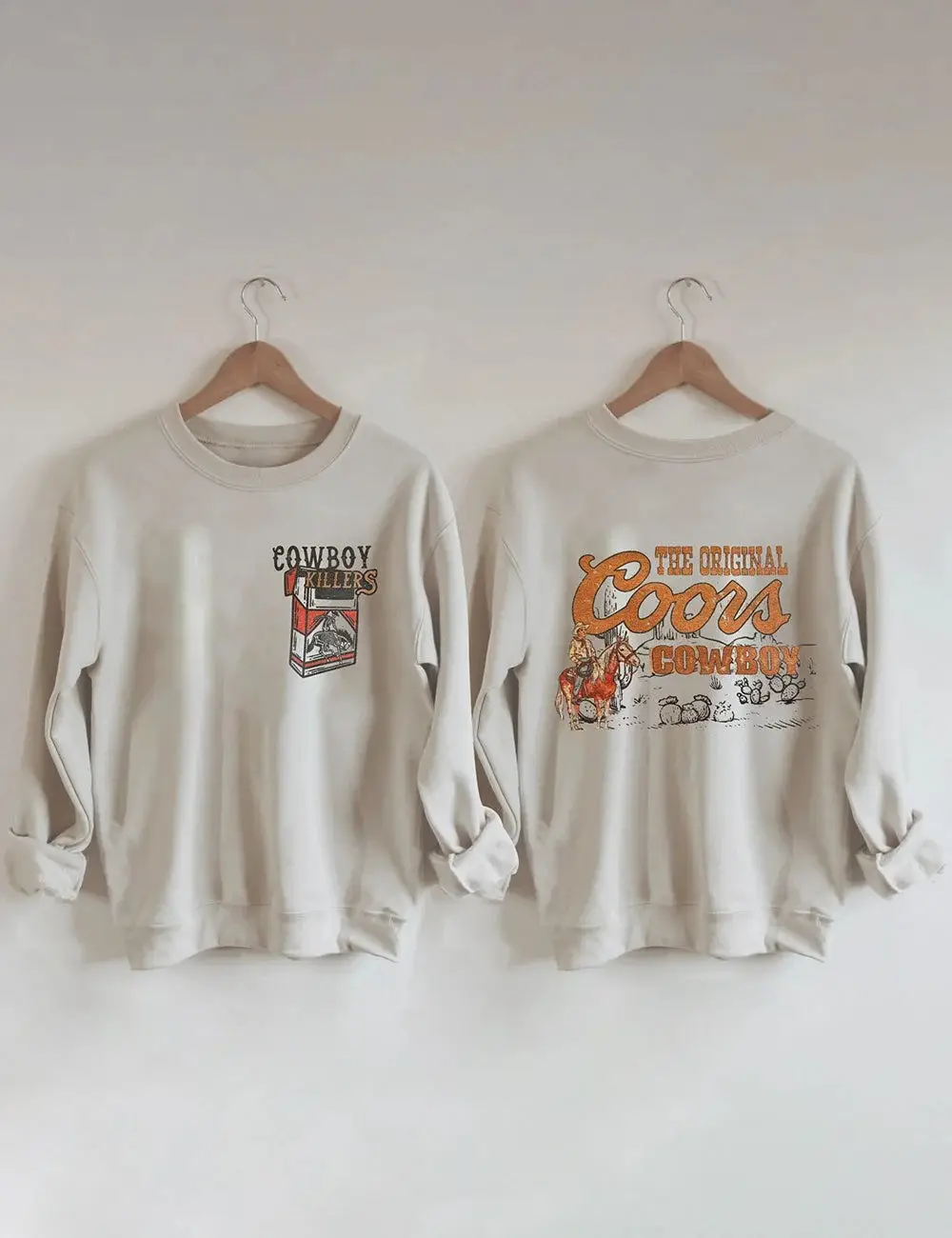Cowboy Killer Sweatshirt The Original Coors Apparel Holiday Presents For Cowgirl