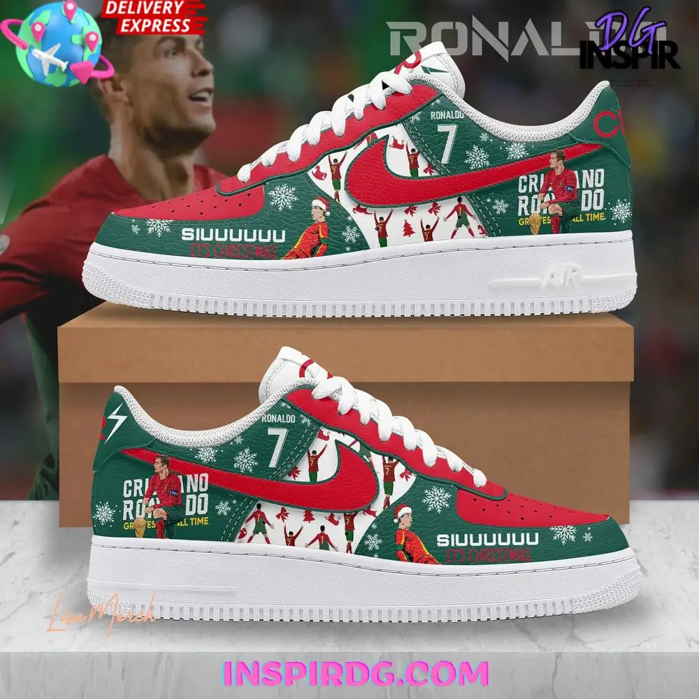 CR7 Siuu Christmas Limited Edition Air Force 1