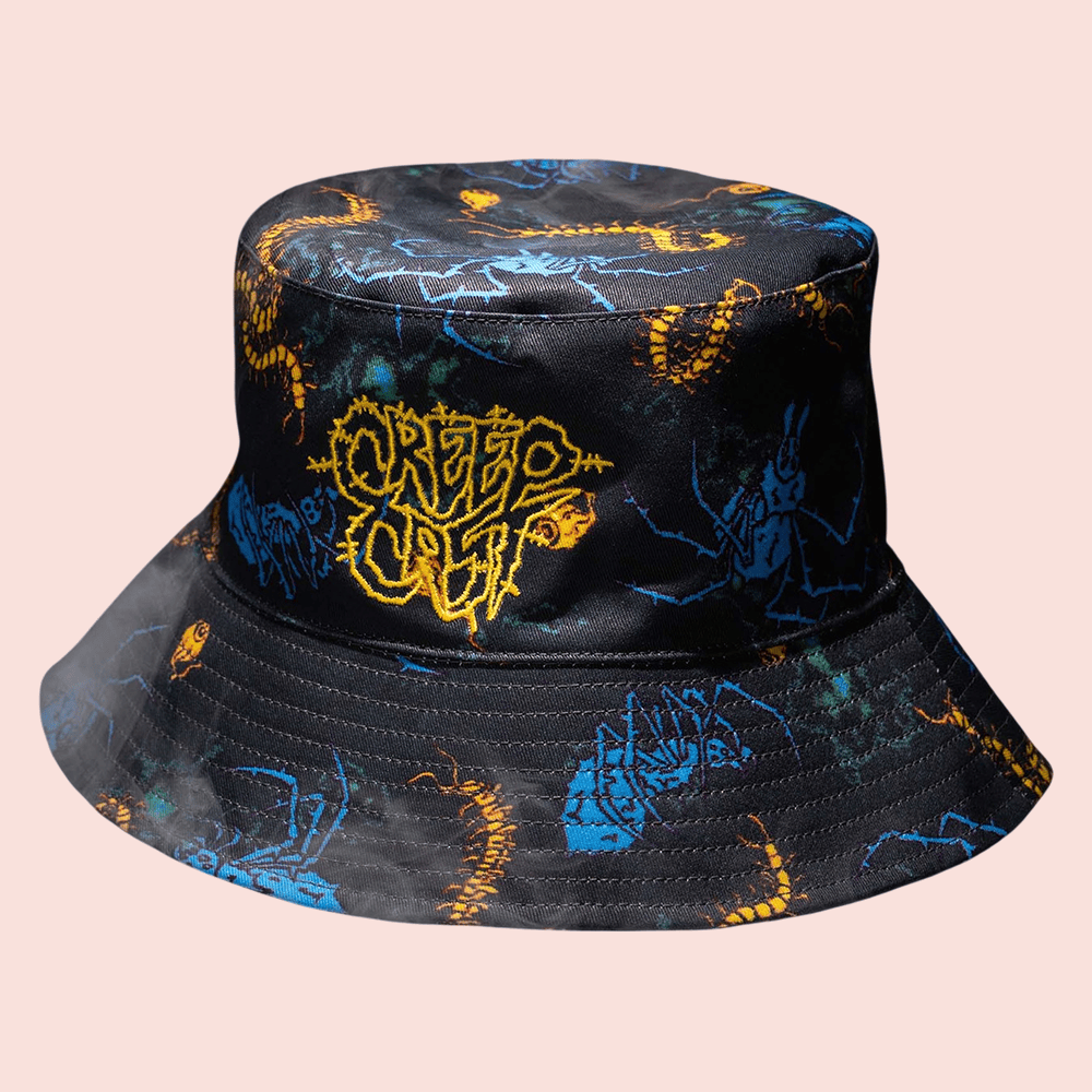 Creepcast Merch Creepy Crawlies Brain Bucket Hat Special Gift For Brothers