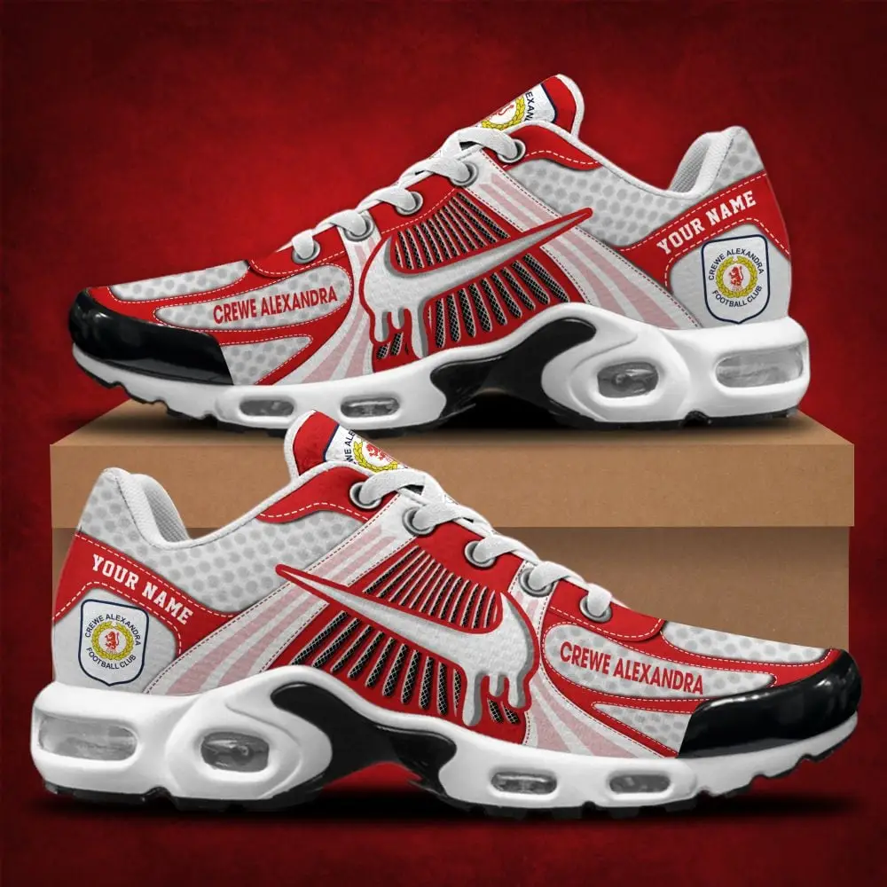 Crewe Alexandra F.C Air Max Plus Shoes Sneakers For Men And Women