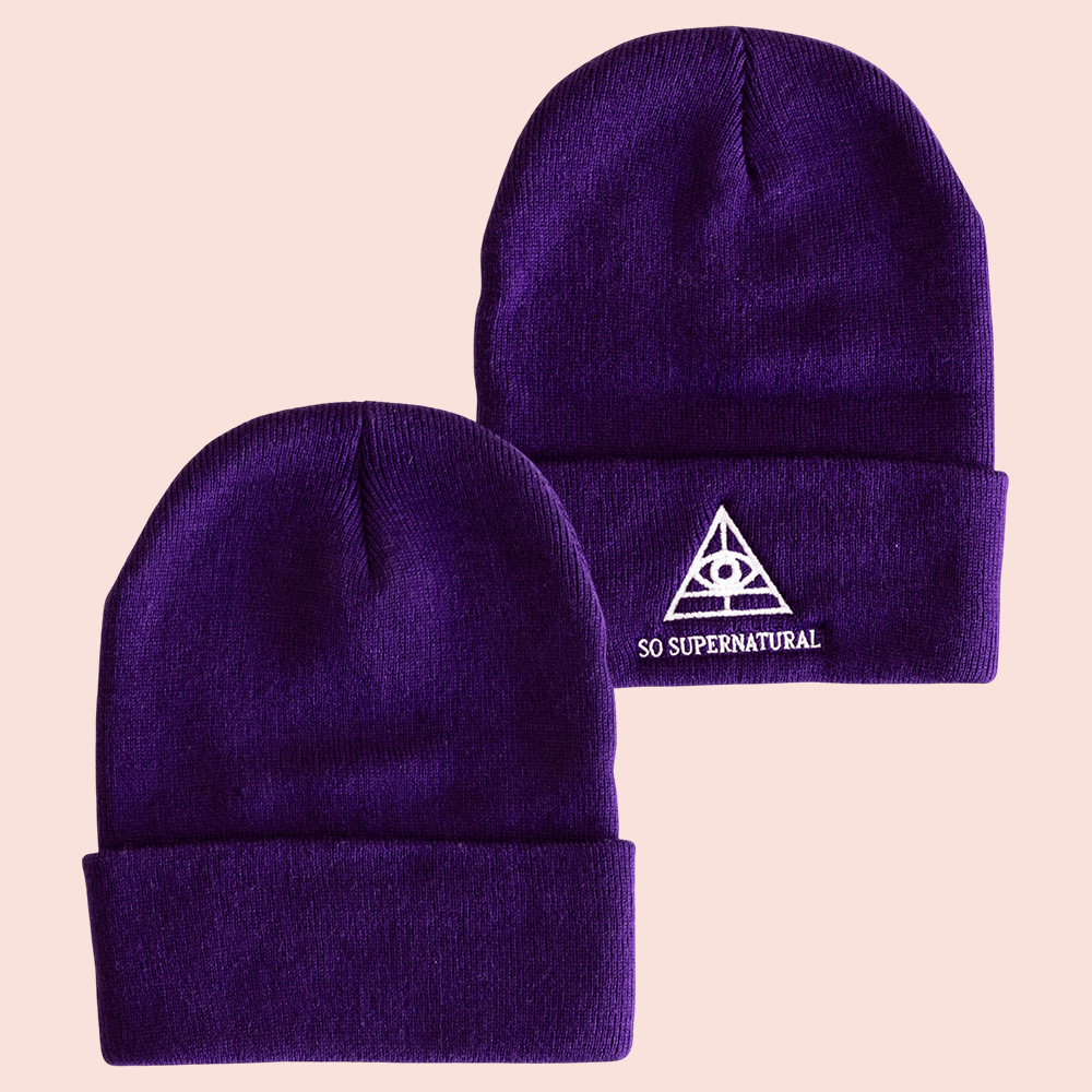 Crime Junkie Merch So Supernatural Beanie Cozy Knit Hat Gift For Fans
