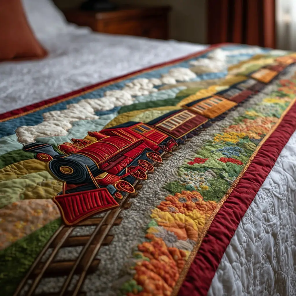 Crimson Trail Quilted Bed Runner Crimson Trail Flow Seasonal Home Gift
