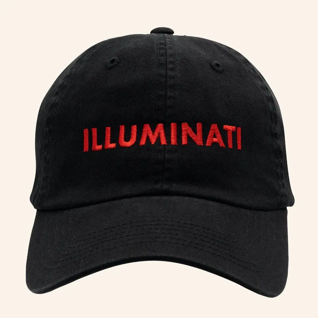 Crooked Merch Illuminati Embroidered Hat Gift Ideas For Husband -WearandDecor