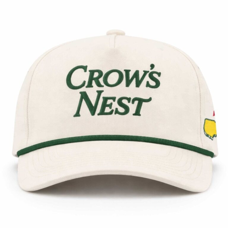 Crows Nest 2026 Masters Rope Baseball Cap Golf Club Clothing Gift For Golfers