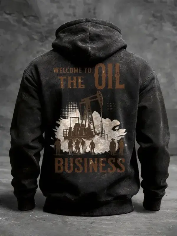 CTT Oil Cattle Company Texas Hoodie Welcome To The Oil Business Hoodie Landman Fan Gift For Men